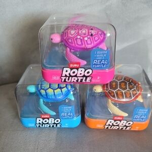 Zuru Robo Turtle - Purple, Blue, and Brown
